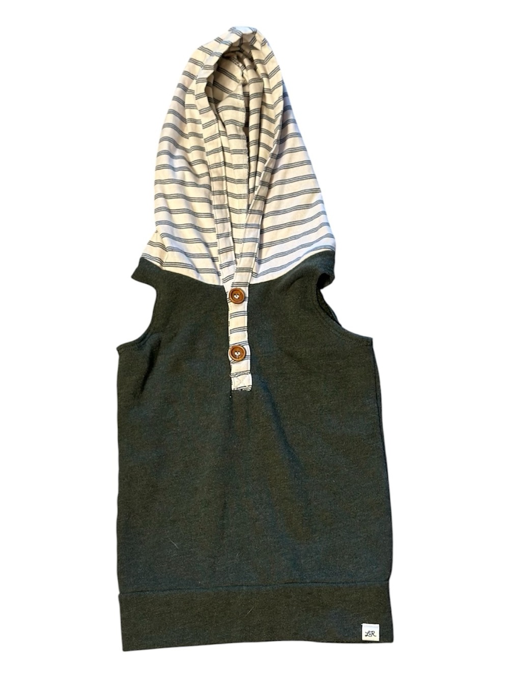 Little Road Co Hooded Sleeveless Top